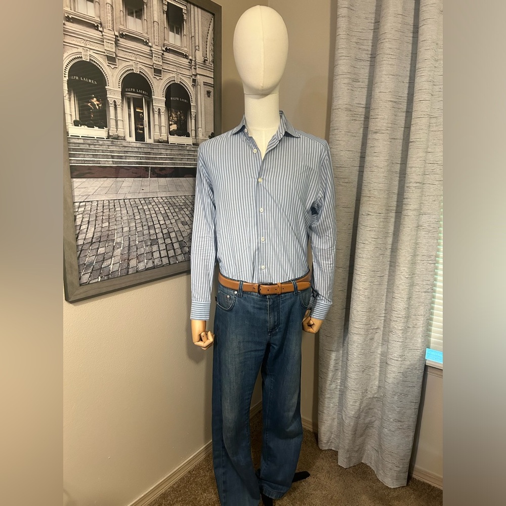 Canali Striped Shirt